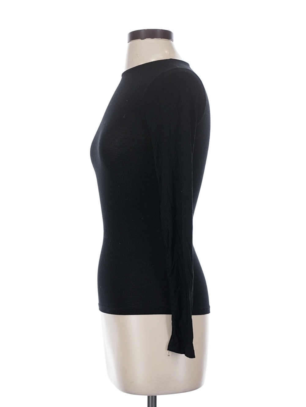 Joah Brown Black Long Sleeve Modal Top - Picture 5 of 8
